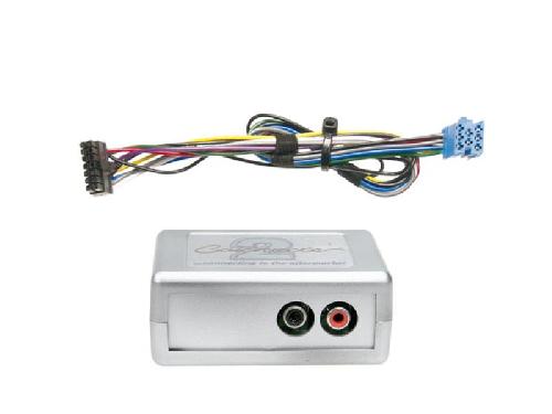 Adaptateur connectivite Autoradio Adaptateur audio AUX compatible avec VW Beetle Bora Golf 2 Lupo Passat Polo 3 97-04 Mini-ISO