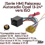 Fiche ISO Opel Adaptateur Autoradio vers ISO ADNAuto IA48 Serie HM compatible Opel 2013-2024 voir liste