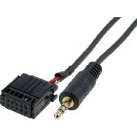 Adaptateur Aux Autoradio Cable Adaptateur AUX Jack compatible avec Ford ap03