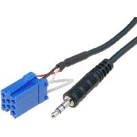 Adaptateur Aux Autoradio Cable Adaptateur AUX Jack compatible avec Smart ForFour ForTwo