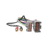 Adaptateur Aux Autoradio Cable adaptateur AUX Jack compatible avec Volvo C30C70S40V50 - RAH3226