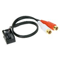 Adaptateur Aux Autoradio Cable auxiliaire compatible avec autoradio d origine compatible avec VW ap02 Skoda Nexus MFD2