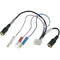 Adaptateur Aux Autoradio Cable compatible avec Autoradio Alpine Jack - INE-S900R