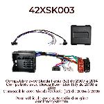 Commande au volant de Roger Adaptateur Commande au Volant 42XSK003 Compatible avec Skoda 04-15 - voir liste