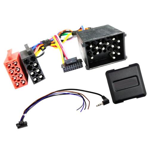 X Commande au volant de Roger Adaptateur commande au volant compatible avec BMW Mini 94-08 voir liste - 17 broches avec IBus