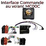 X Commande au volant de Roger Adaptateur commande au volant MC00C compatible avec Mercedes Smart VW ISO 40 Broches Quadlock