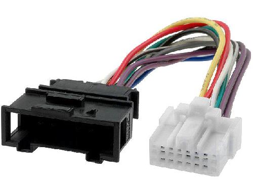 Cables changeur CD Adaptateur compatible avec changeur de CD compatible avec Audi VW Panasonic 0.15m