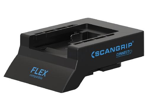 Eclairage Atelier Adaptateur connecteur intelligent avec batterie SAFETY systeme accumulateur FLEX