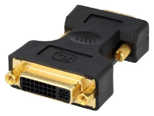 Cable - Connectique Pour Peripherique Adaptateur D-Sub 15pin HD prise male DVI-I -24-5- femelle - noir