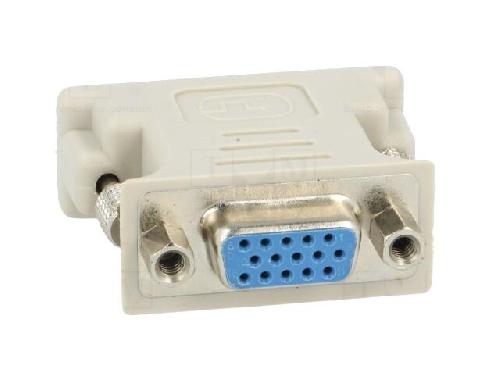 Cable - Connectique Pour Peripherique Adaptateur D-Sub HD femelle vers DVI-I male