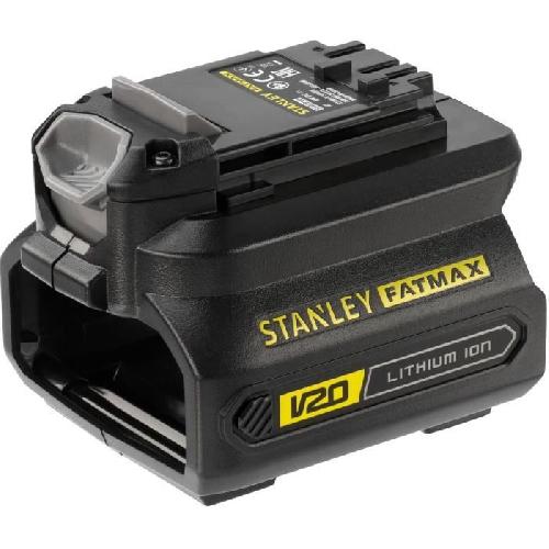 Adaptateur Chargeur Pour Machine Outil Adaptateur de Batterie - STANLEY FATMAX V20 - SFMCB100-XJ - Sur Outils 18V Gamme 2019