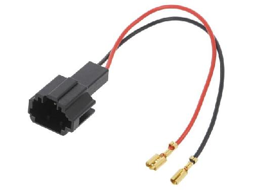 Cable de Haut-Parleurs Adaptateur de connecteur de haut-parleur compatible avec Hyundai x2