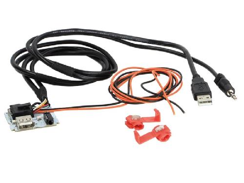 Adaptateurs divers aux usb Adaptateur de prise USB AUX compatible avec Hyundai Tucson