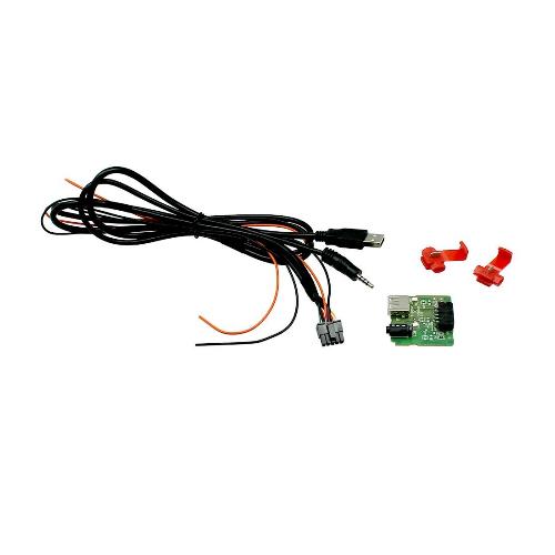 Adaptateur Aux Autoradio Adaptateur de prise USB- AUX In compatible avec Hyundai i20 ap14