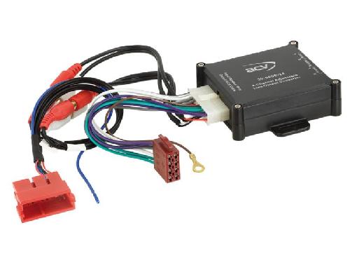Faisceaux ISO de Roger Adaptateur de systeme actif complet SAA4 compatible avec Audi 4 canaux telecommande