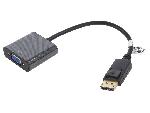 Cable - Connectique Pour Peripherique Adaptateur DisplayPort 1.1 vers D-Sub 0.15m noir
