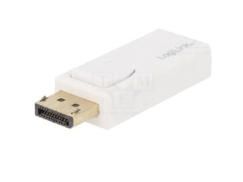 Cable - Connectique Pour Peripherique Adaptateur DisplayPort 1.2.HDCP 1.3 HDMI 1.4 - Blanc