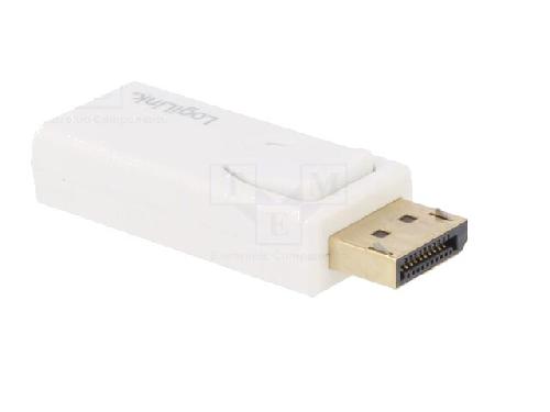 Cable - Connectique Pour Peripherique Adaptateur DisplayPort 1.2.HDCP 1.3 HDMI 1.4 - Blanc