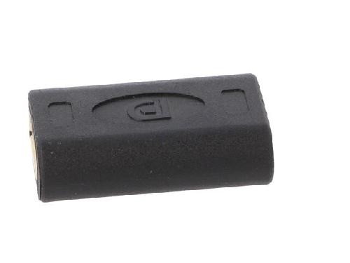Cable - Connectique Pour Peripherique Adaptateur DisplayPort 1.4 femelle des deux cotes HDCP 2.2 - Noir