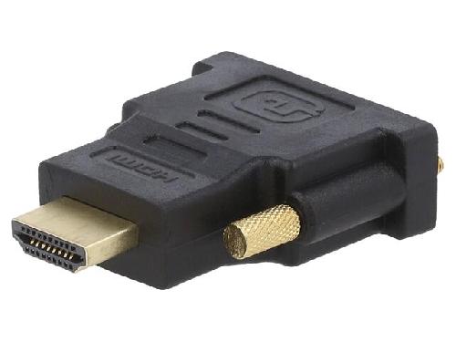 Cable - Connectique Pour Peripherique Adaptateur DVI-D-18+1- prise male HDMI prise male - noir