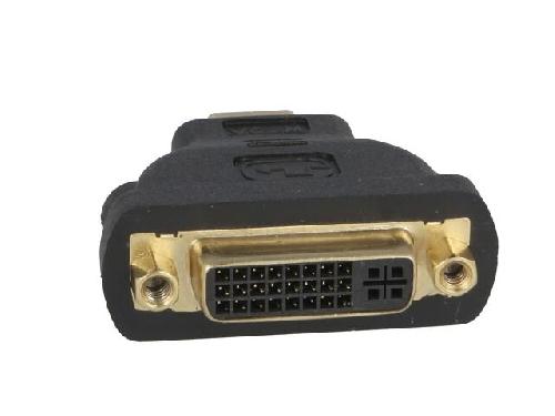 Cable - Connectique Pour Peripherique Adaptateur DVI-D femelle vers HDMI male noir