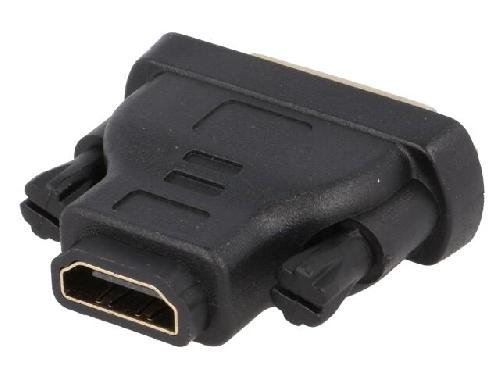 Cable - Connectique Pour Peripherique Adaptateur DVI-D male vers HDMI femelle noir