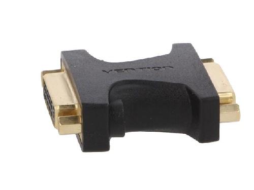 Cable - Connectique Pour Peripherique Adaptateur DVI-I femelle vers DVI-I femelle noir