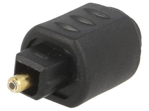 Cable - Connectique Pour Peripherique Adaptateur en fibre optique fiche femelle - Noir