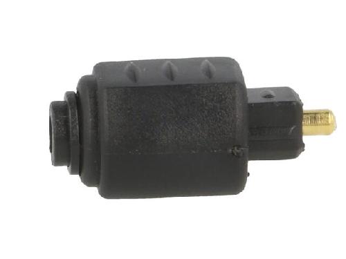 Cable - Connectique Pour Peripherique Adaptateur en fibre optique fiche femelle - Noir