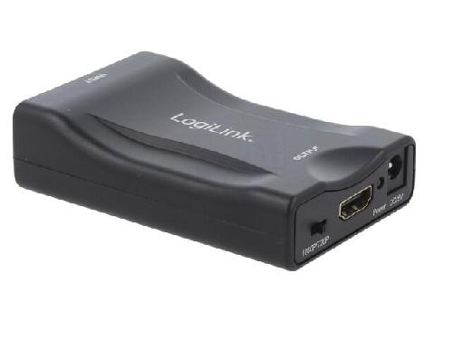 Cable - Connectique Pour Peripherique Adaptateur HDMI 1.3 femelle vers peritel femelle noir