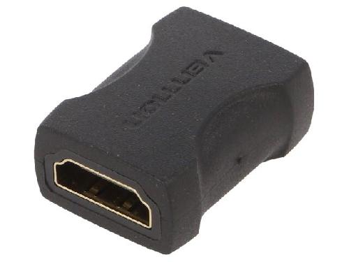 Cable - Connectique Pour Peripherique Adaptateur HDMI 1.4 femelle des deux cotes - noir