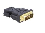 Cable - Connectique Pour Peripherique Adaptateur HDMI 1.4 femelle vers DVI-D male noir