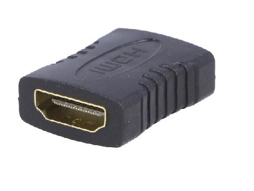 Cable - Connectique Pour Peripherique Adaptateur HDMI 1.4 femelle vers HDMI 1.4 Femelle noir