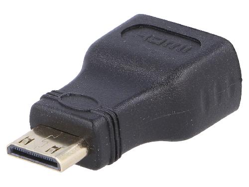 Cable - Connectique Pour Peripherique Adaptateur HDMI 1.4 femelle vers mini HDMI male noir