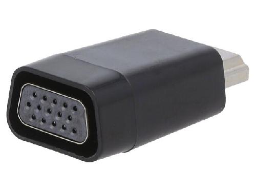 Cable - Connectique Pour Peripherique Adaptateur HDMI 1.4 prise male D-Sub 15pin HD femelle Full HD - Noir
