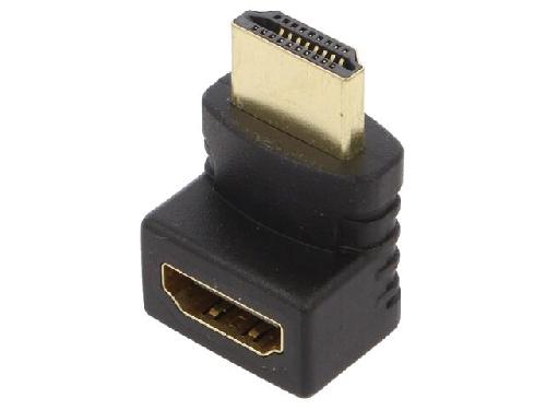 Cable - Connectique Pour Peripherique Adaptateur HDMI femelle 270o HDMI prise male - noir