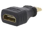 Cable - Connectique Pour Peripherique Adaptateur HDMI femelle. mini HDMI prise male - noir