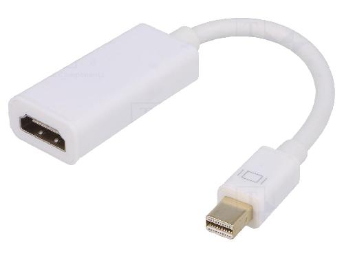 Cable - Connectique Pour Peripherique Adaptateur HDMI femelle vers mini DisplayPort male 0.15m