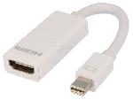 Cable - Connectique Pour Peripherique Adaptateur HDMI femelle vers mini DisplayPort male 0.15m blanc