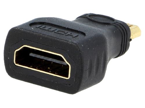 Cable - Connectique Pour Peripherique Adaptateur HDMI femelle vers mini HDMI male noir