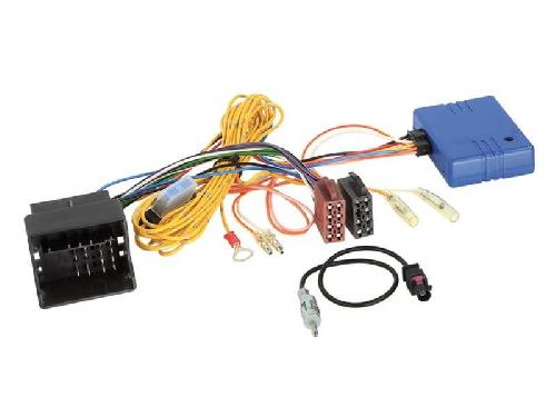 Fiche ISO BMW Adaptateur ISO Autoradio CANBUS compatible avec BMW Serie 1 et 3 2005-2013 + FM