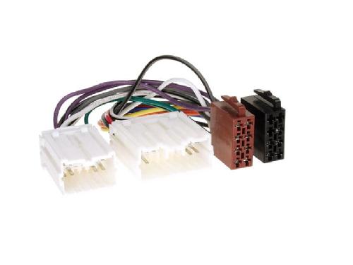 Faisceaux ISO de Roger Adaptateur ISO Autoradio compatible avec Volvo S40 V40 S70 V70 avant 2000