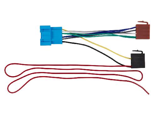 Fiche ISO Citroen Adaptateur ISO compatible avec Citroen Opel Peugeot 12 Broches PSA