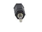 Cables Jack Adaptateur Jack 2.5mm femelle Jack 3.5mm prise male - Noir
