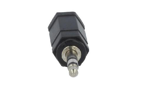 Cables Jack Adaptateur Jack 2.5mm femelle Jack 3.5mm prise male - Noir
