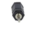 Cables Jack Adaptateur Jack 2.5mm prise male Jack 3.5mm femelle - Noir