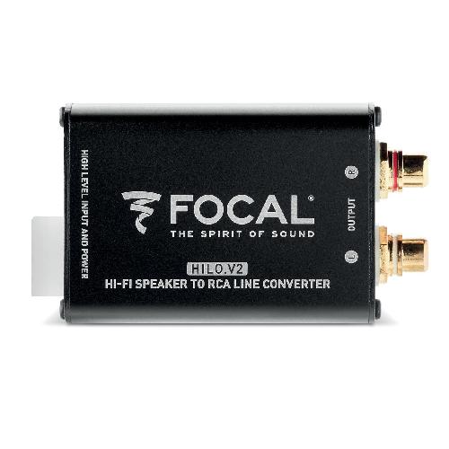 Filtres Audio & DSP Adaptateur lignes haut-parleurs en RCA Focal Hilo 2 Canaux
