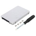 Adaptateur microSD pour SATA convertit 4 cartes microSD vers SATA SSD - Aluminium