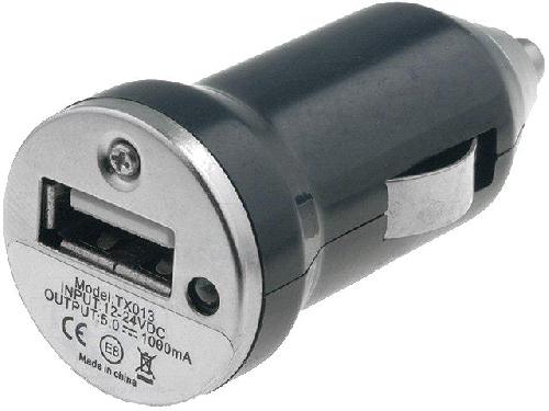 Allume Cigare - Prise Allume-cigare Adaptateur mini Allume-cigare USB 5V 1A noir