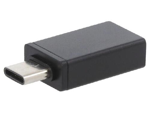Cable - Connectique Pour Peripherique Adaptateur USB 3.0 USB A femelle vers USB C male noir Cablexpert